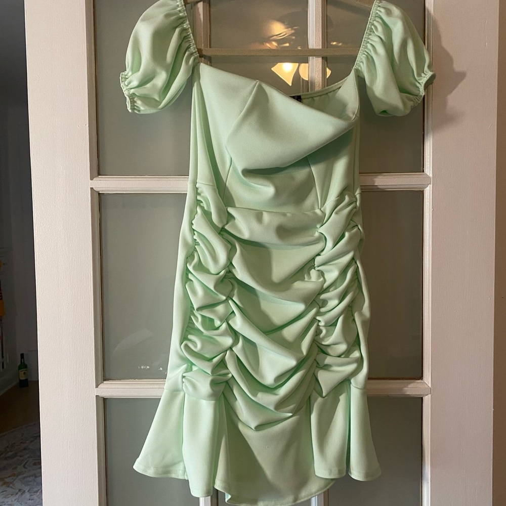 NWT Nasty Gal Mint Mini Dress